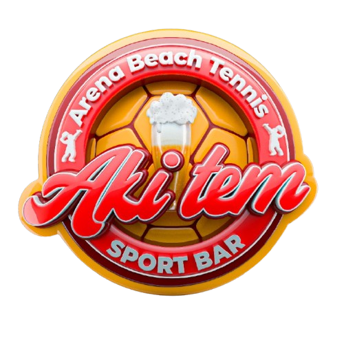 Logo Aki Tem Sport Bar